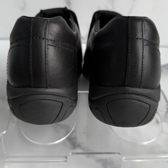 Merrell Mens Jungle Moc Midnight Black Leather Slip On Shoes Size 11 - Picture 7 of 13